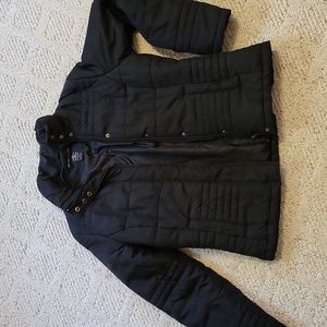 Small black new York and company puffer jacket